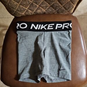 Nike Pro Dri-Fit 365 Shorts 5" Black Gray Spandex